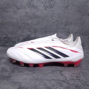 ADIDAS Copa Pure IV Elite FG Laceless Cleats Mens 7 Womens 8 White JS4208